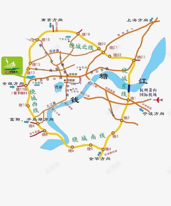 杭州地图png免抠素材_88icon https://88icon.com 地图 杭州 杭州地图 素材 设计