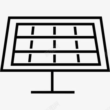 电池技术太阳能电池板图标图标