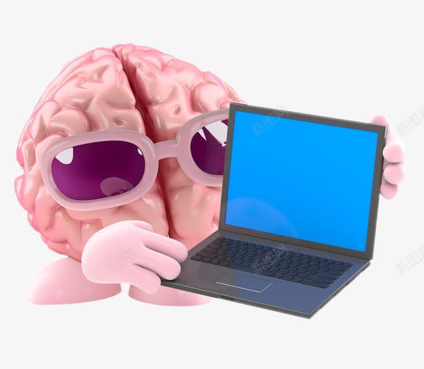 最强大脑png免抠素材_88icon https://88icon.com 最强大脑 电脑 脑细胞