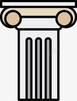 罗马装饰柱素材