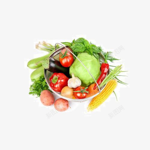 一桶蔬菜png免抠素材_88icon https://88icon.com 农业 农家院 桶子 蔬菜 食物