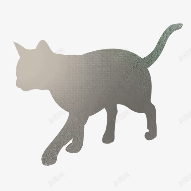 猫png免抠素材_88icon https://88icon.com 动物 影子 猫 猫影 素材