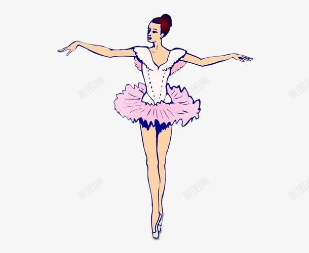 跳芭蕾的女孩png免抠素材_88icon https://88icon.com 人物 卡通人物 卡通女孩 卡通素材 跳舞