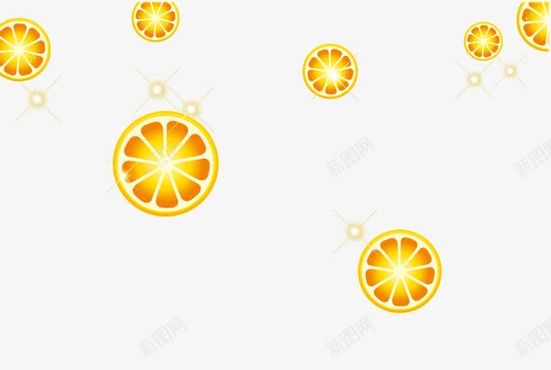 橙子片底纹png免抠素材_88icon https://88icon.com 橙子 橙子干 水果