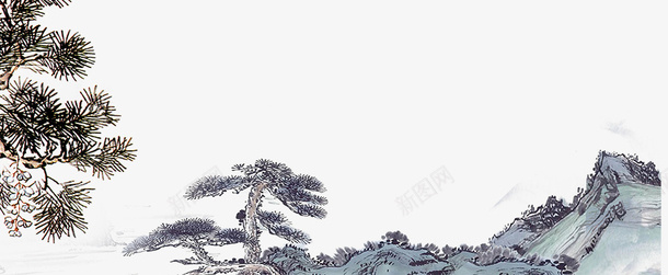 中国风九九重阳节bannerpsd免抠素材_88icon https://88icon.com banner 中国风 中国风九九重阳节banner 九九 山景 节日 重阳节