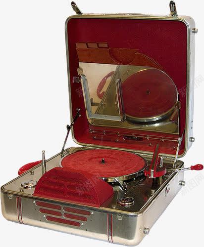 古典便携唱片机png免抠素材_88icon https://88icon.com 古典 古董 唱片机 实物 音乐