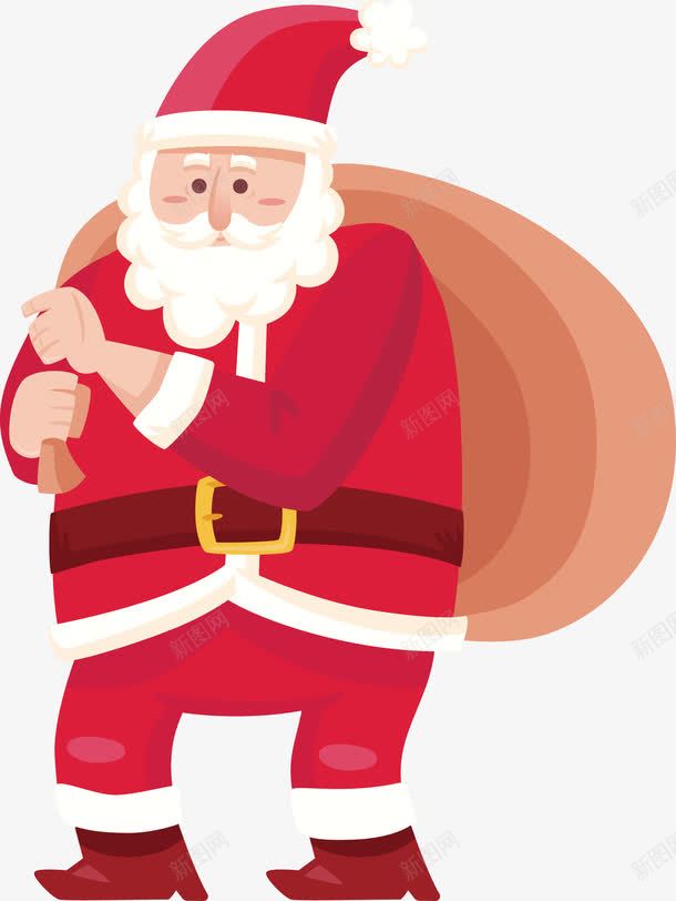 满满的礼物袋png免抠素材_88icon https://88icon.com merryChristma merryChristmas 圣诞礼物 圣诞老人 圣诞节 矢量png 礼物袋