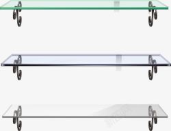 玻璃置物架素材