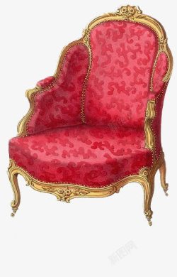 粉色法国座椅素材