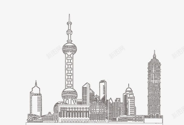 上海东方明珠电视塔png免抠素材_88icon https://88icon.com 上海 东方明珠 地标