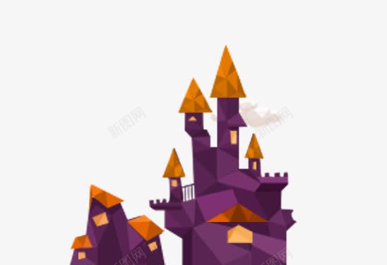 古堡城堡png免抠素材_88icon https://88icon.com 几何 古堡 城堡 幽灵 手绘 立体