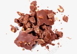 巧克力碎块素材