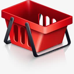 篮子红色的购物篮png免抠素材_88icon https://88icon.com basket red 篮子 红色的