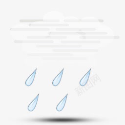 卡通乌云下雨图案png免抠素材_88icon https://88icon.com 下雨 乌云 卡通 图案