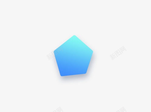 五边形png免抠素材_88icon https://88icon.com 五边形 元素 蓝色 装饰