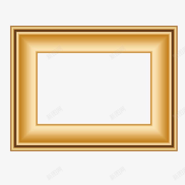 金色质感木质放大框相框png免抠素材_88icon https://88icon.com 放大框 木质 相框 质感 金色