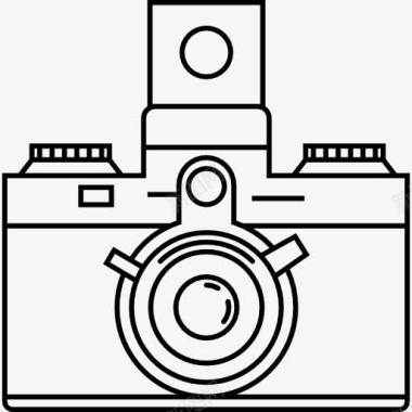 单头照相机波尔塞C22图标图标