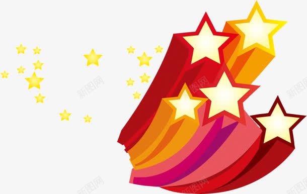 星星修饰png免抠素材_88icon https://88icon.com 修饰 图片 星星