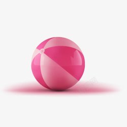 粉色皮球素材