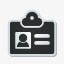 咖啡店会员卡usercard图标图标
