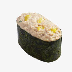 好吃菜谱白玉米寿司高清图片