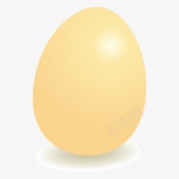 鸡蛋活泼的小鸡图标图标