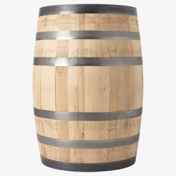 立式木酒桶元素素材