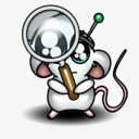 漂亮鼠电行鼠玩转系统图标图标