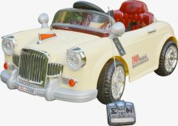 黄色家用充电遥控汽车儿童玩具素材