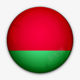 白俄罗斯国旗对世界标志图标图标