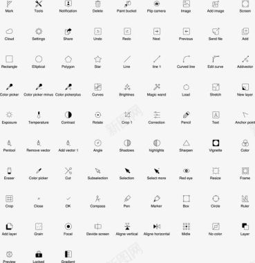 起点ico绘图编辑线型标icon图标图标