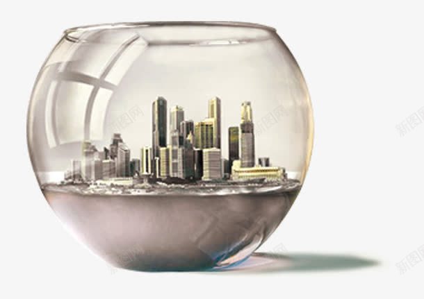 透明玻璃建筑鱼缸png免抠素材_88icon https://88icon.com 产品实物 建筑业 透明玻璃 鱼缸