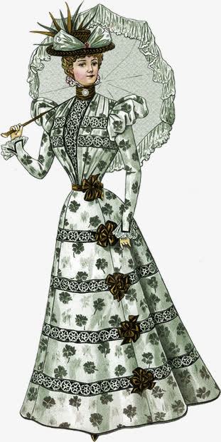 服装人偶png免抠素材_88icon https://88icon.com 人偶 复古 服装 欧式