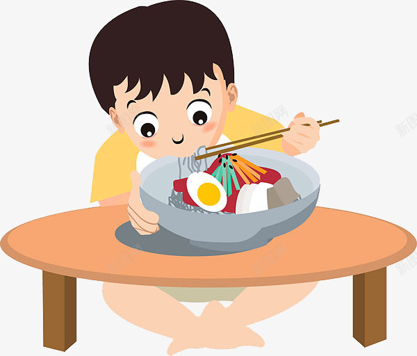 吃饭的人png免抠素材_88icon https://88icon.com 人物 吃饭 矢量装饰 装饰 装饰画