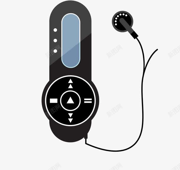 黑色音乐收音机MP3png免抠素材_88icon https://88icon.com 收音机 音乐