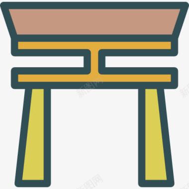 炳灵寺标志寺图标图标