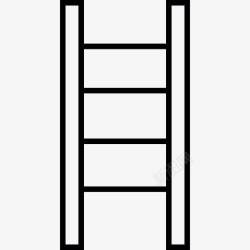 园艺器具阶梯图标高清图片