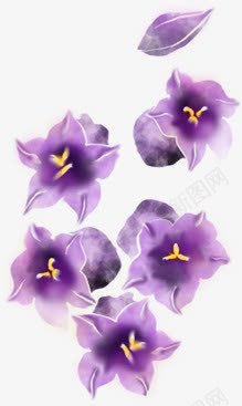 紫色梦幻花朵美景png免抠素材_88icon https://88icon.com 梦幻 紫色 美景 花朵