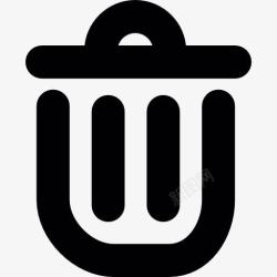 删除容器金属桶图标高清图片