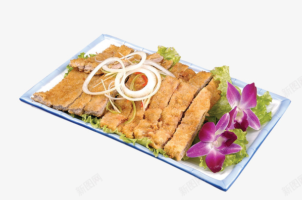 一份炸牛排png免抠素材_88icon https://88icon.com 产品实物 炸牛排 牛排 菜品 食品餐饮 食物 餐饮