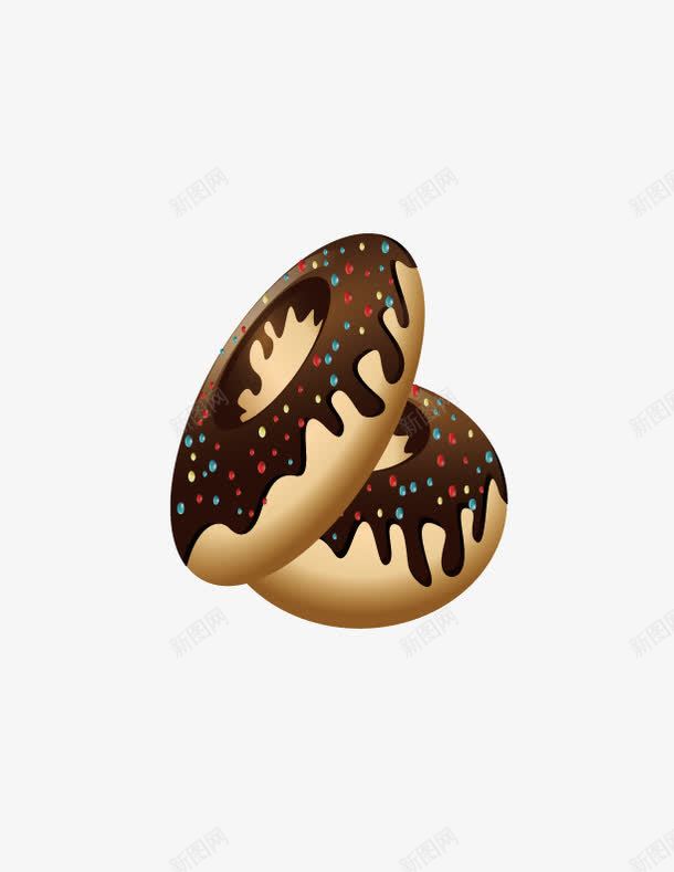 糖豆巧克力甜甜圈png免抠素材_88icon https://88icon.com 巧克力 甜甜圈 糖豆