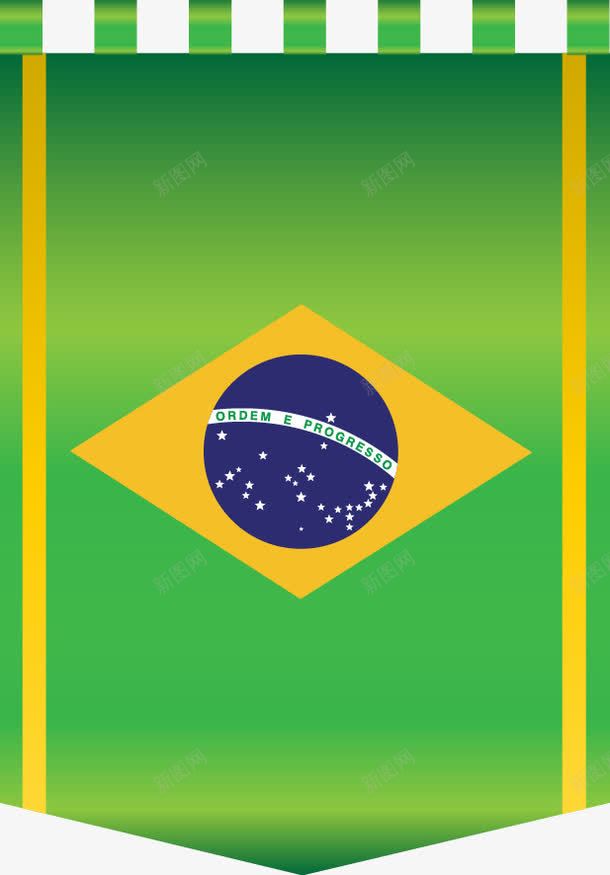 巴西国旗png免抠素材_88icon https://88icon.com 国旗 巴西 巴西特征 装饰 里约奥运会