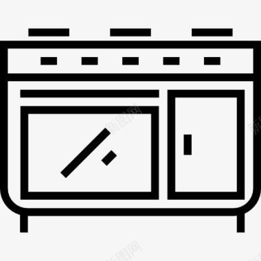 厨具速写炉图标图标