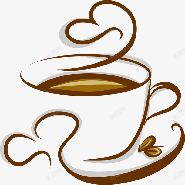 一杯咖啡矢量图ai免抠素材_88icon https://88icon.com 一杯咖啡 创意咖啡 卡通咖啡 咖啡 爱心咖啡 矢量咖啡 矢量图