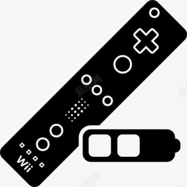 Wii游戏控制中的电池状态图标图标
