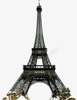 创意摄影著名建筑巴黎埃菲尔铁塔素材