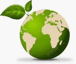 绿色环保标志元素素材