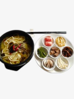 丰富的砂锅米线素材