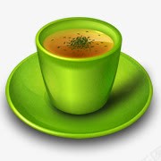 绿色茶杯卡通png免抠素材_88icon https://88icon.com 卡通 绿色 茶杯