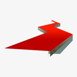 曲折路线图素材